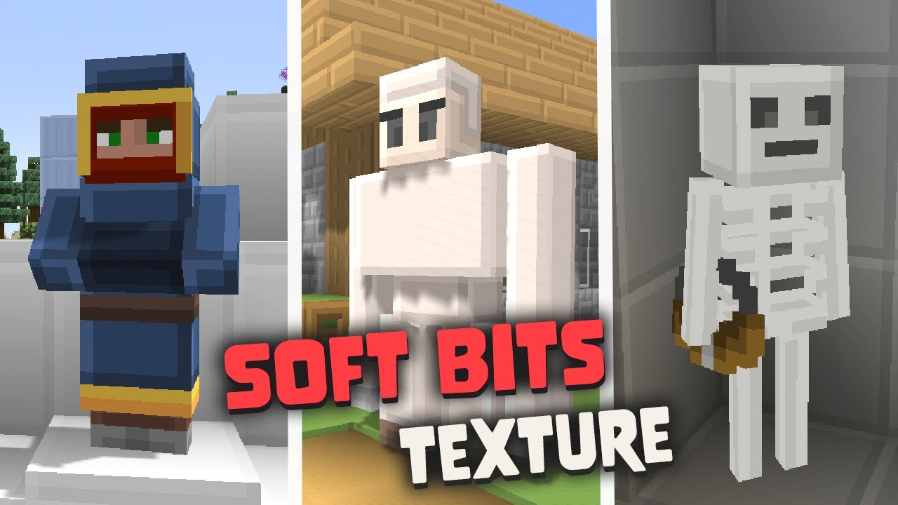 Soft Bits 16x16 Texture for Minecraft | Download & Showcase - YouTube