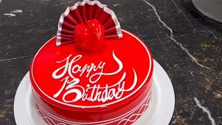 MOST BEAUTIFUL STROBEERY CAKE DESIGN & DECORATION SIMPLE & AMAZING