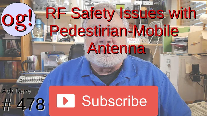 RF Safety Issues with Pedestrian-Mobile Antenna (#478)