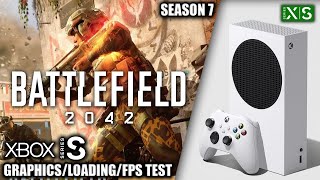Battlefield 2042: Season 7 - Xbox Series S Gameplay + FPS Test