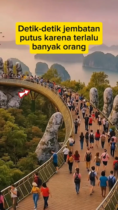 Detik-detik jembatan putus #jembatan #shorts #viral #fyp