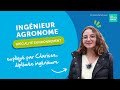 Ingnieur agronome spcialit environnement expliqu par clarisse diplme de lesa angers  paris