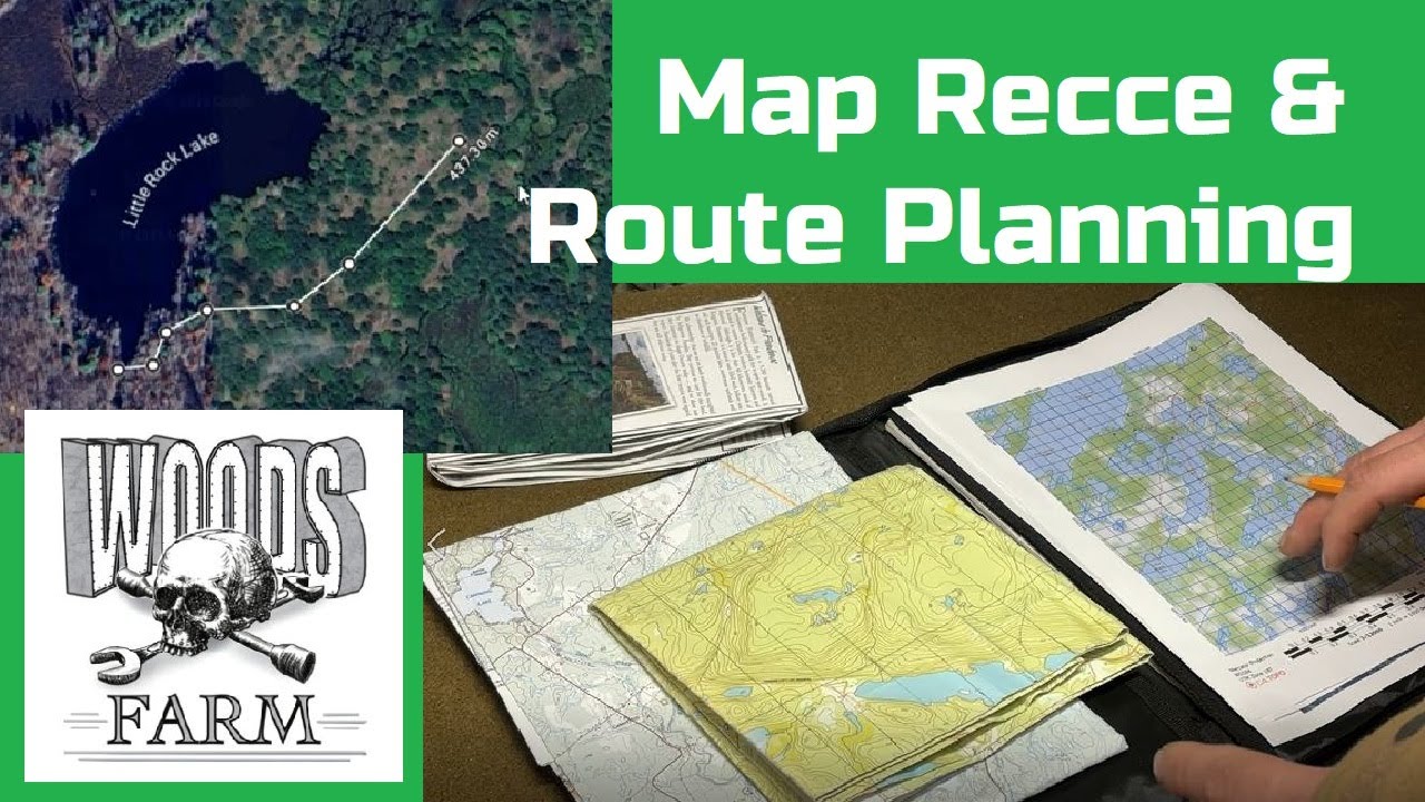 Map Recce and Route Planning for backpacking and hiking. - YouTube