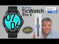 TicWatch Pro 5: Smartwatch com Google Wear OS 3, GPS e as melhores funcionalidades