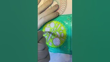 Spirograph Ruler Design ASMR Satisfying shorts #shortvideo #design #asmr