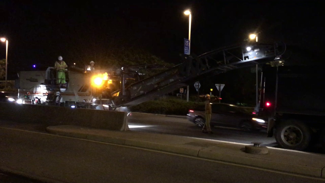 2" Milling Operation - West Entrance Reagan National Airport