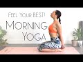 5 Minute Morning Yoga Full Body Stretch to Feel AMAZING