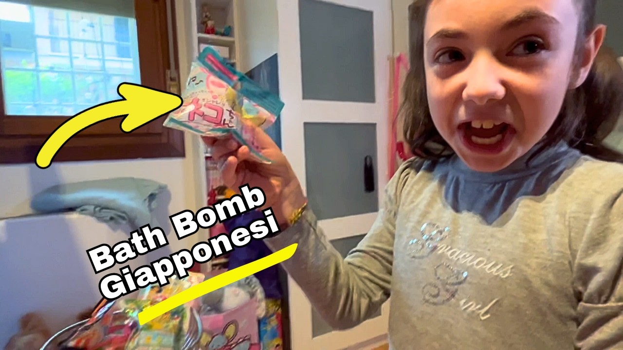 BOMBE DA BAGNO GIAPPONESI con sorprese kawaii incredibili!
