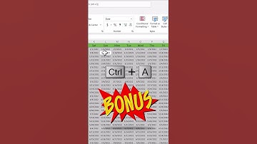 Create Calendar in Excel | #shorts
