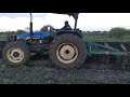 New Holland Tt75 tractor Ploughing speed