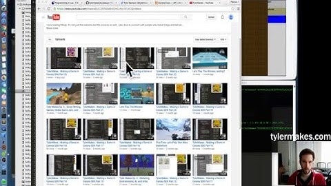 TylerMakes - Making a Game in Corona SDK Part 28 Part1