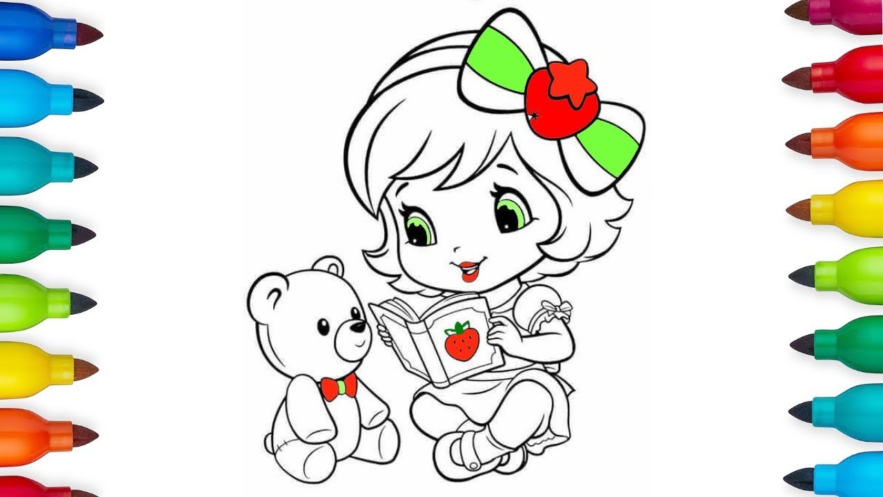 Strawberry Shortcake Coloring Pages