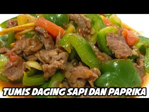 Resep Tumis Daging Paprika