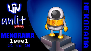 Mekorama Story Gameplay Series | Part 01 | Level 01 - 10 | Unlit Gaming | No commentary