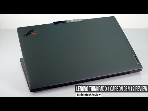 Видео: Lenovo ThinkPad X1 Carbon Gen 12 (2024) Review
