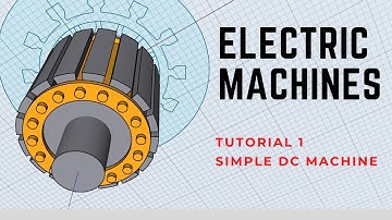 Modelling of Electric Machines | Tut1 - Simple DC Machine