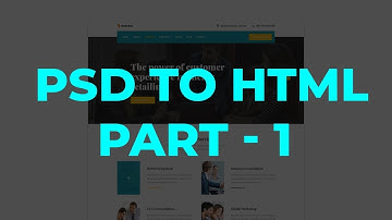 PSD TO HTML/Bootstrap 4 Part-1 Bangla Tutorial