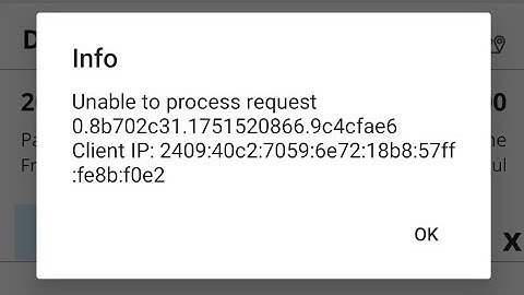 IRCTC App Error | Unable to Process Request During Tatkal Booking | Fix Explained