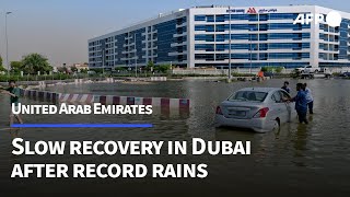 Slow recovery in Dubai after record rains | AFP