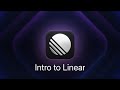 Intro to linear