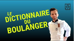 Le dico du boulanger