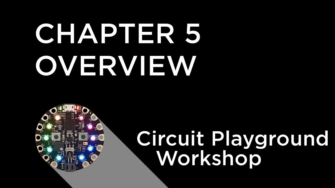 raspberry pi 3 b+ Circuit Playground Express Workshop - Chapter 5 - Overview