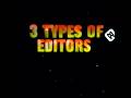 there are 3 types of editors 💀🥀#anime #indirectlypromoyh