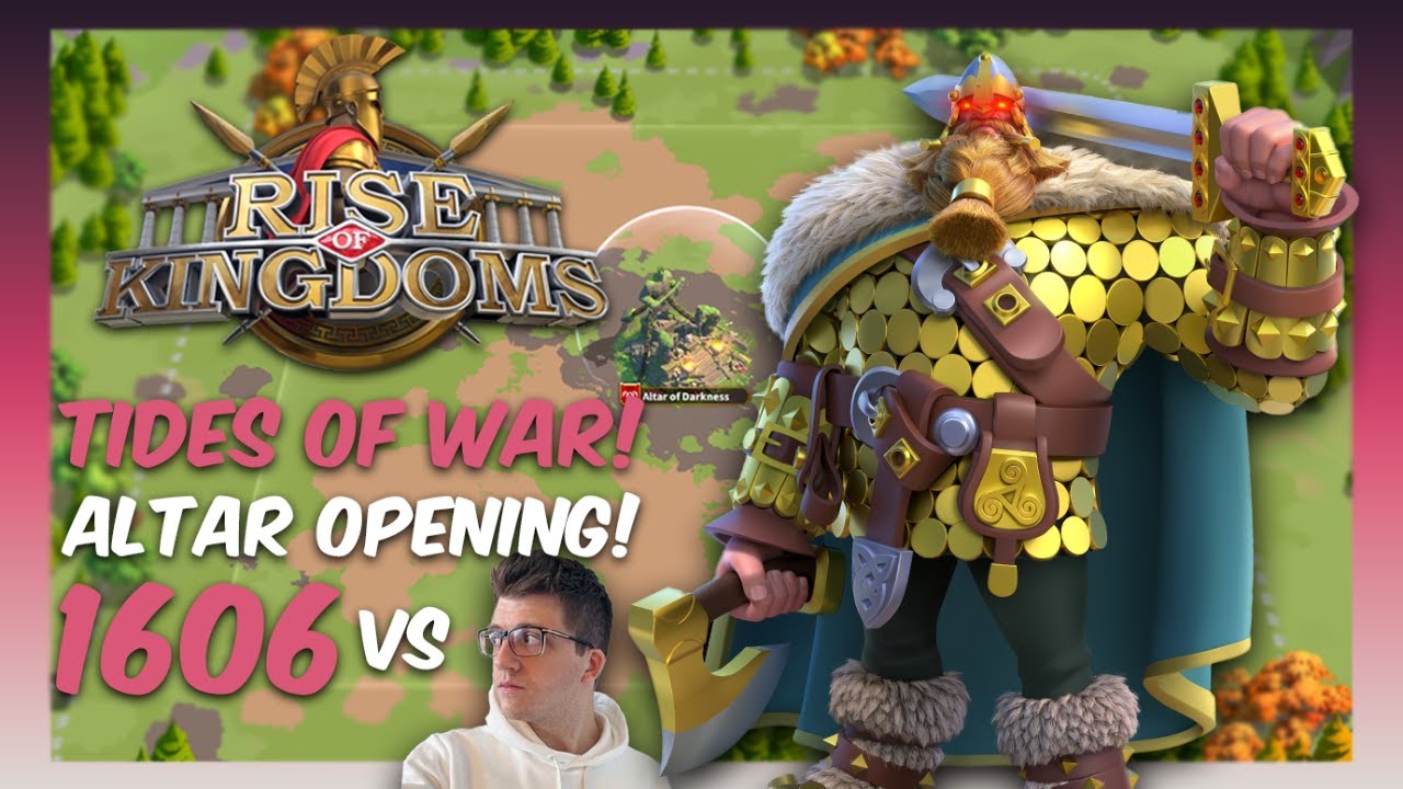 First 1606 Altar of Darkness Opening in Rise of Kingdoms! - YouTube