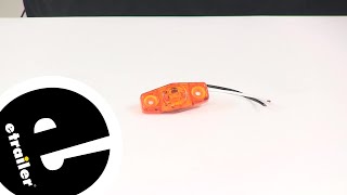 etrailer | Detailed Breakdown of the Mini LED Trailer Clearance and Side Marker Light