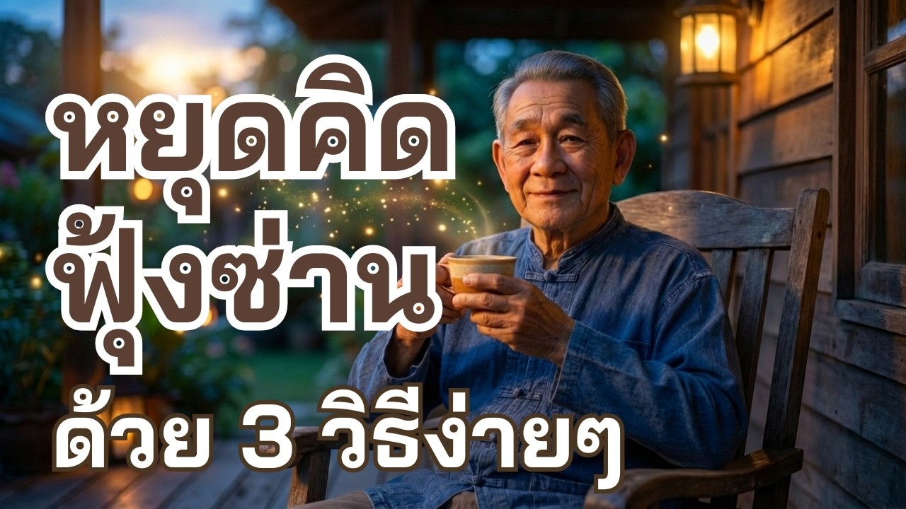 นอนไม่หลับ กระสับกระส่าย... แก้ด้วยวิธีนี้ (ตื่นมาแล้วเหมือนได้ชีวิตใหม่) | ลุงบุญ