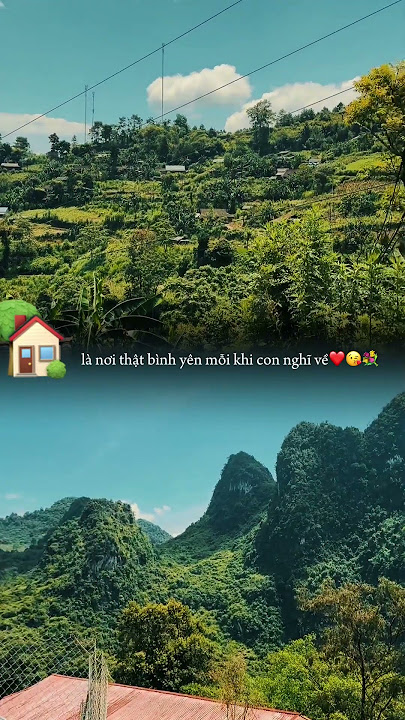 Nhà em ở lưng đồi, nơi chim từng thanh thót #trending