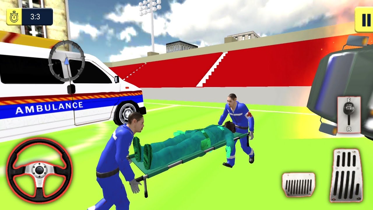 City Ambulance Emergency Rescue Driver 3D - City Ambulance Rescue Android Gameplay. #6