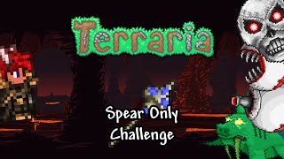 Terraria Master Mode Spears Only (Part: 5) | Mushroom Spear is Overpowered!