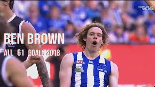 Ben Brown all 61 Goals 2018