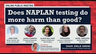 Does NAPLAN testing do more harm than good? [Online Public Meeting]