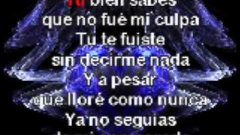 Thumbnail of Asi fue KARAOKE Juan Gabriel