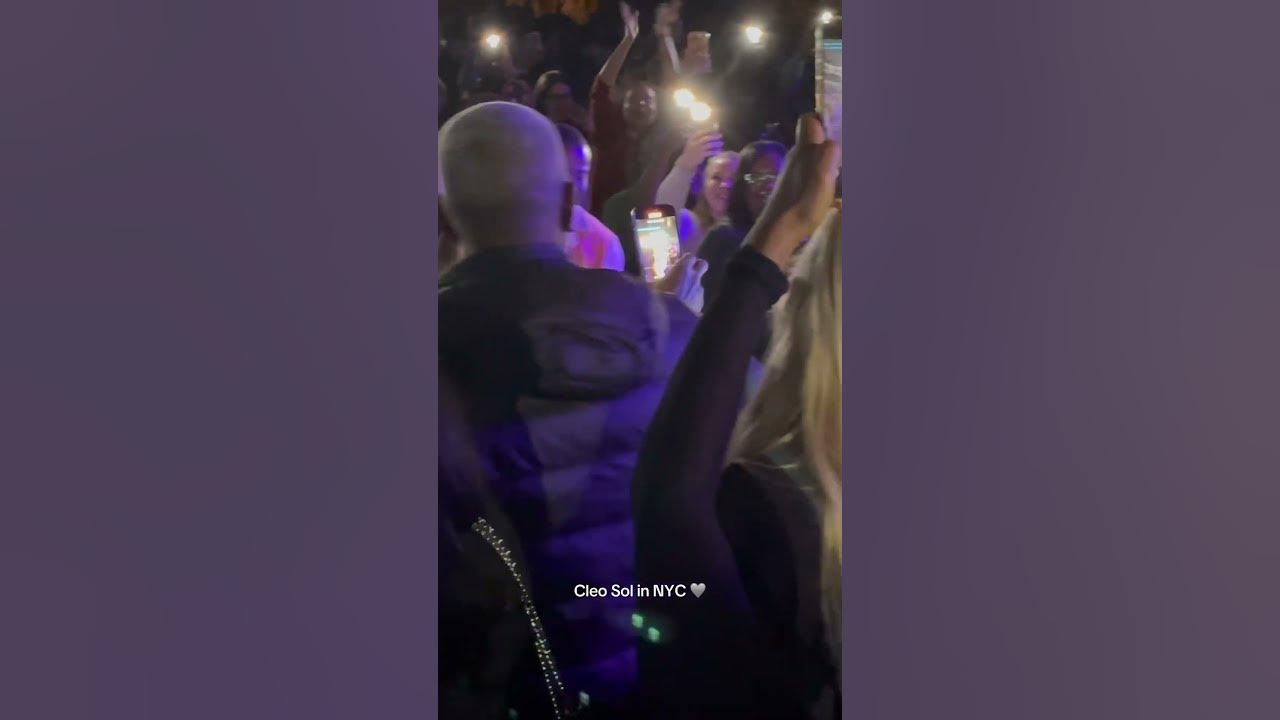 Cleo Sol’s First Time In NYC - Know That You Are Loved