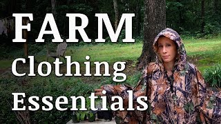 3 MustHave Homestead CLOTHING ESSENTIALS!