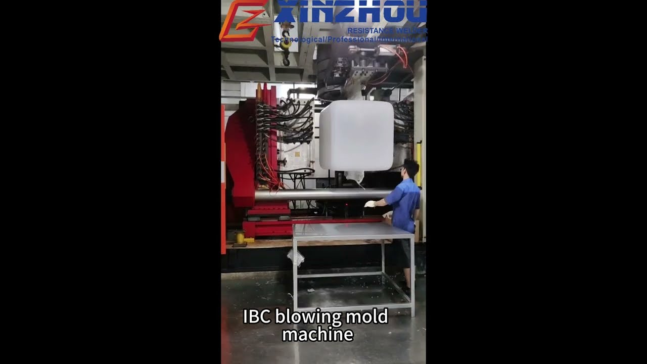 One-stop ibc solution ibc Blow molding machine and ibc frame welding machine
