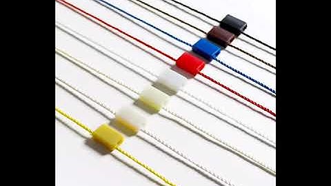 String hang tag locker for clothes/shoes/bags