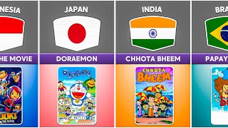 Cartoon Movie From Different Countries