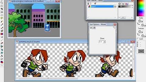 Sprite Animation with Layers