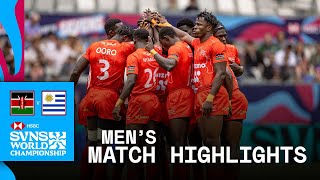 HUGE RESULT for 11th place 🤩 | Kenya v Uruguay | HSBC SVNS Bordeaux 2026 | Match Highlights