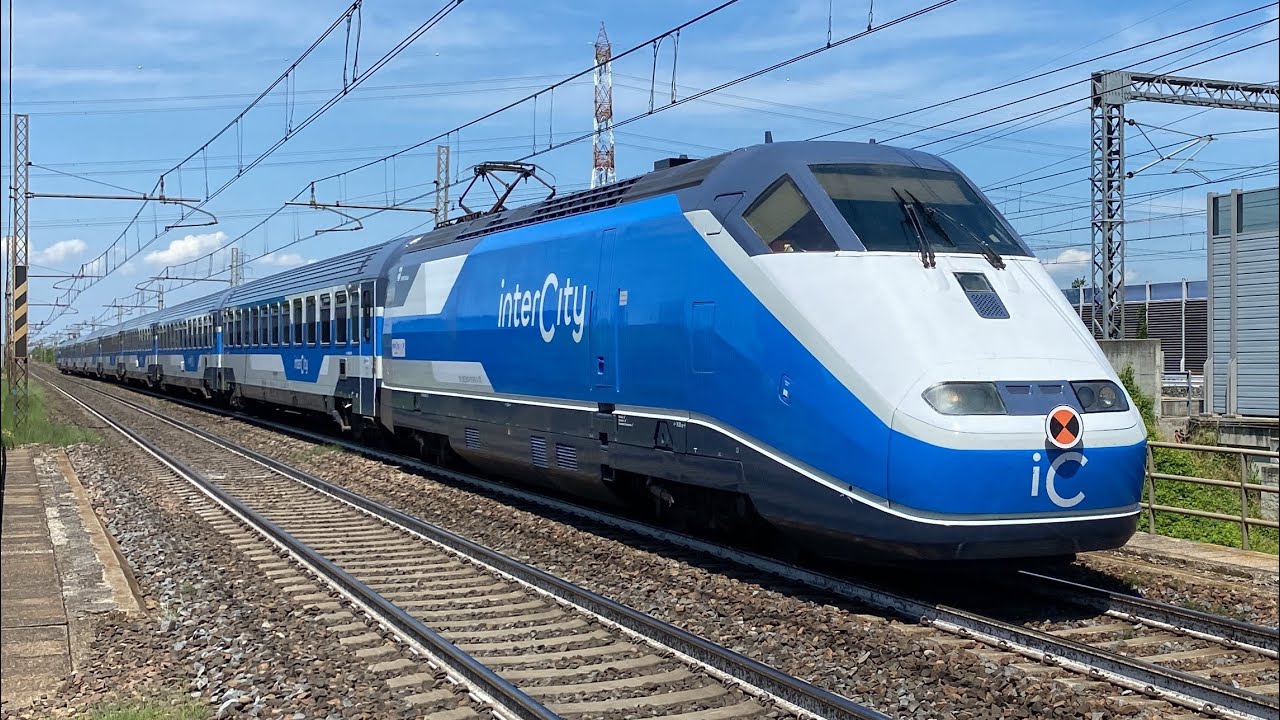 TRENI DI OGNI TIPO in transito a Anzola Emilia: NIGHTJET ÖBB, treni merci e TRENORD!
