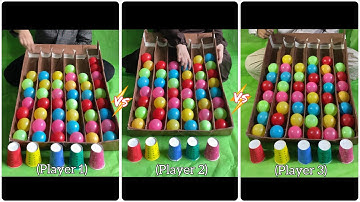 Puzzle ball game solve challenge| 3 players