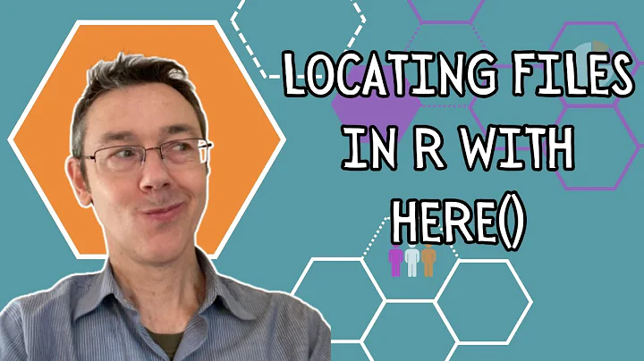 Locating files in R with here()