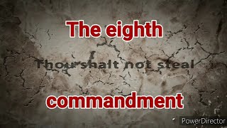 The eighth commandment