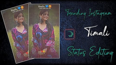 Instagram video editing alight motion full Project | Mahesh Nargava New Timali Status Editing 2024
