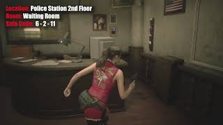 Resident Evil 2 Remake Safe Code & Dial Lock Code Solution in all Scenario (1st Run | 2nd Run)