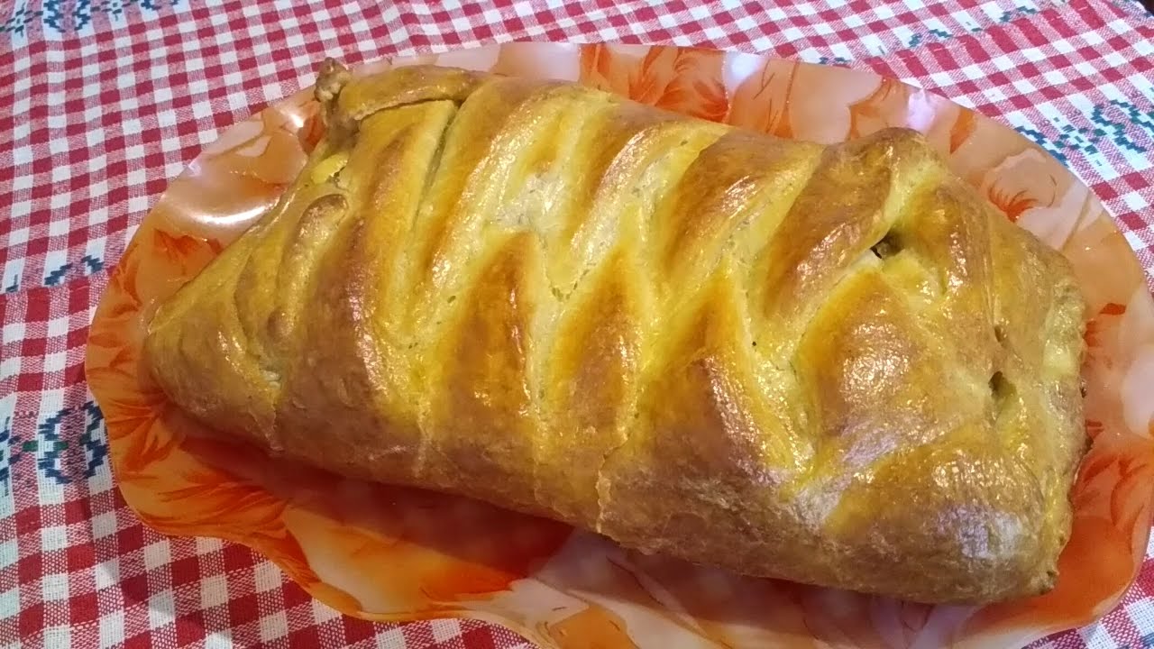Как сделать плетенку на пироге 35
